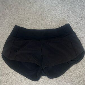 Lululemon 2.5” speed up shorts , Color: Black, Size: 2